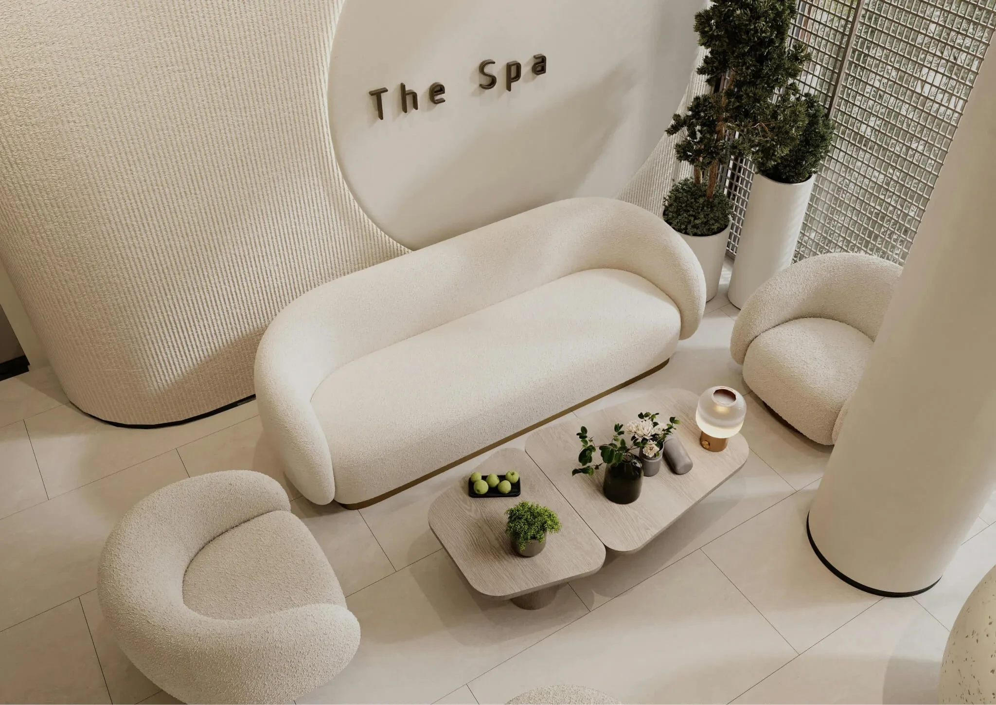 Illustrative spa imagery for Luminous Thai Spa